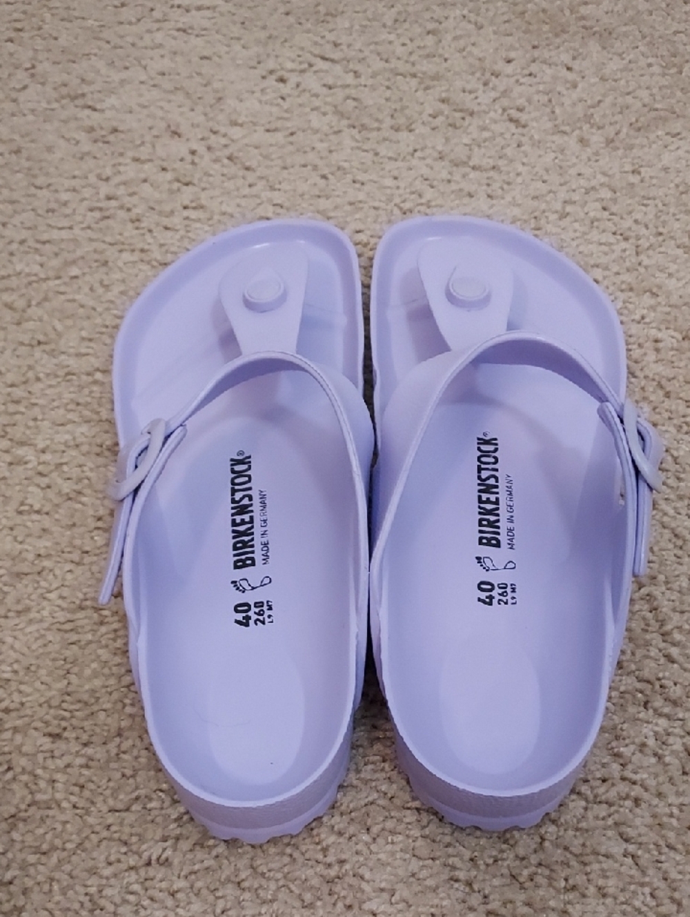 Birkenstock Sandals In LILAC SIZE 40 - Picture 8 of 10